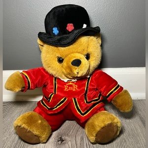 Keel Toy Simply Soft Collection Beefeater Bear British‎ London Royal Guard Plush